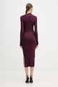 Odzież Guess sukienka PRISCILLA W6RK01.Z2YJ2 fioletowy