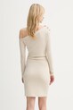 Odzież Guess sukienka DESIREE W6RK51.KC842 beżowy
