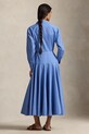 Polo Ralph Lauren sukienka bawełniana 211A96356 niebieski SS26