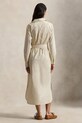 Polo Ralph Lauren sukienka bawełniana 211A96362 beżowy SS26