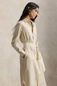 Odzież Polo Ralph Lauren sukienka bawełniana 211A96362 beżowy