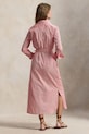Polo Ralph Lauren sukienka bawełniana 211A96362 różowy SS26