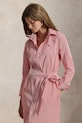 Odzież Polo Ralph Lauren sukienka bawełniana 211A96362 różowy
