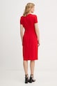Calvin Klein sukienka LV044E048G czerwony SS26