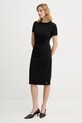 Calvin Klein sukienka LV044E048G czarny SS26
