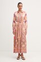 Hale Bob sukienka letnia z wiskozy Nicandra różowy 62BC614A