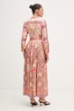 Odzież Hale Bob sukienka letnia z wiskozy Nicandra 62BC614A różowy