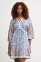 Hale Bob sukienka z wiskozą Theia niebieski 62NT650A