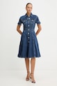 Karl Lagerfeld sukienka jeansowa FASHION DENIM B1W13037 niebieski SS26