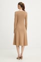 Odzież Karl Lagerfeld sukienka KARL DAILY B1W13003 beżowy