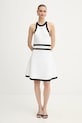 Karl Lagerfeld sukienka B1W13004 biały SS26