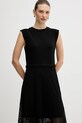 Dkny sukienka czarny P5KD8DQY