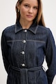 Dkny sukienka jeansowa granatowy DJ5D9142