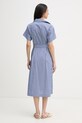 Odzież DKNY sukienka letnia bawełniana DD5A1P12 niebieski
