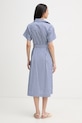 Oblečenie DKNY letné šaty bavlnené DD5A1P12 modrá