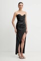 Bardot sukienka szpic czarny 60141DB