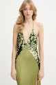 Bardot sukienka zielony 59315DB6