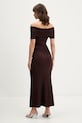Oblečenie Šaty Bardot 60162DB hnedá