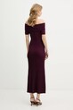 Odzież Bardot sukienka 60162DB bordowy