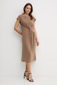 Joseph Ribkoff sukienka 261146 beżowy SS26