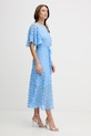 Joseph Ribkoff kiszélesedő ruha 261738 kék SS26