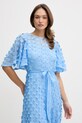 Joseph Ribkoff sukienka rozkloszowana niebieski 261738