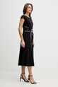 Joseph Ribkoff sukienka rozkloszowana 261051 czarny SS26
