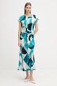 Joseph Ribkoff sukienka turkusowy 261251