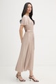 Joseph Ribkoff plisirana haljina 261752 bež SS26