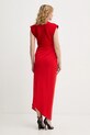 Odzież Victoria Beckham sukienka z dodatkiem jedwabiu 1126WDR006893A czerwony