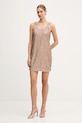 Armani Exchange sukienka XW001832.AF18870 brązowy SS26