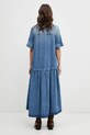 Odzież GANNI sukienka jeansowa A1030154 niebieski