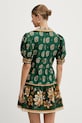 Odzież Farm Rio sukienka bawełniana 351134 zielony