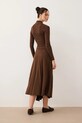 Bizuu sukienka ROTTA ROTTA.BRAZOWY brązowy SS26