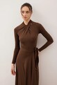 Bizuu sukienka ROTTA brązowy ROTTA.BRAZOWY