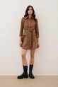 Bizuu sukienka ZORELLE ZORELLE.BRAZOWY brązowy SS26