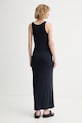 Oblečenie Zadig&Voltaire šaty s prímesou ľanu JWDR01126 čierna