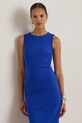 Odzież Lauren Ralph Lauren sukienka 200P03392 niebieski