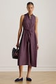 Lauren Ralph Lauren rochie midi violet 200P03561