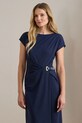 Odzież Lauren Ralph Lauren sukienka 200P03763 granatowy