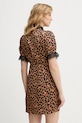 Odzież Never Fully Dressed sukienka Cherry Mini Lyla NFDDR3246 brązowy