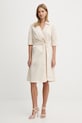 Šaty Pinko midi béžová 106602.A35Q