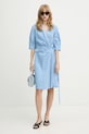 Pinko sukienka 106602.A35Q niebieski SS26