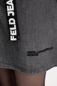 Karl Lagerfeld Jeans sukienka jeansowa B1W13038 szary