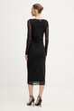 Odzież Patrizia Pepe sukienka 8A1604.J376 czarny