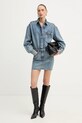 Patrizia Pepe sukienka jeansowa 8A1607.D108 niebieski SS26