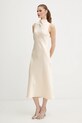 Patrizia Pepe sukienka 8A1627.A269 beżowy SS26