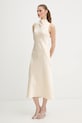 Patrizia Pepe sukienka 8A1627.A269 beżowy SS26