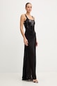 Patrizia Pepe sukienka 8A1629.J401 czarny SS26