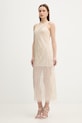 Patrizia Pepe sukienka 8A1639.J396 beżowy SS26
